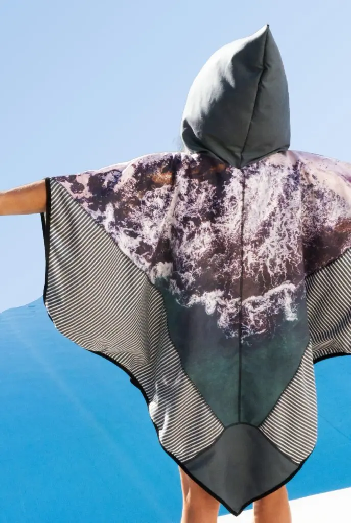 Beach Poncho - Beach Poncho fuerteventura corraplaya back