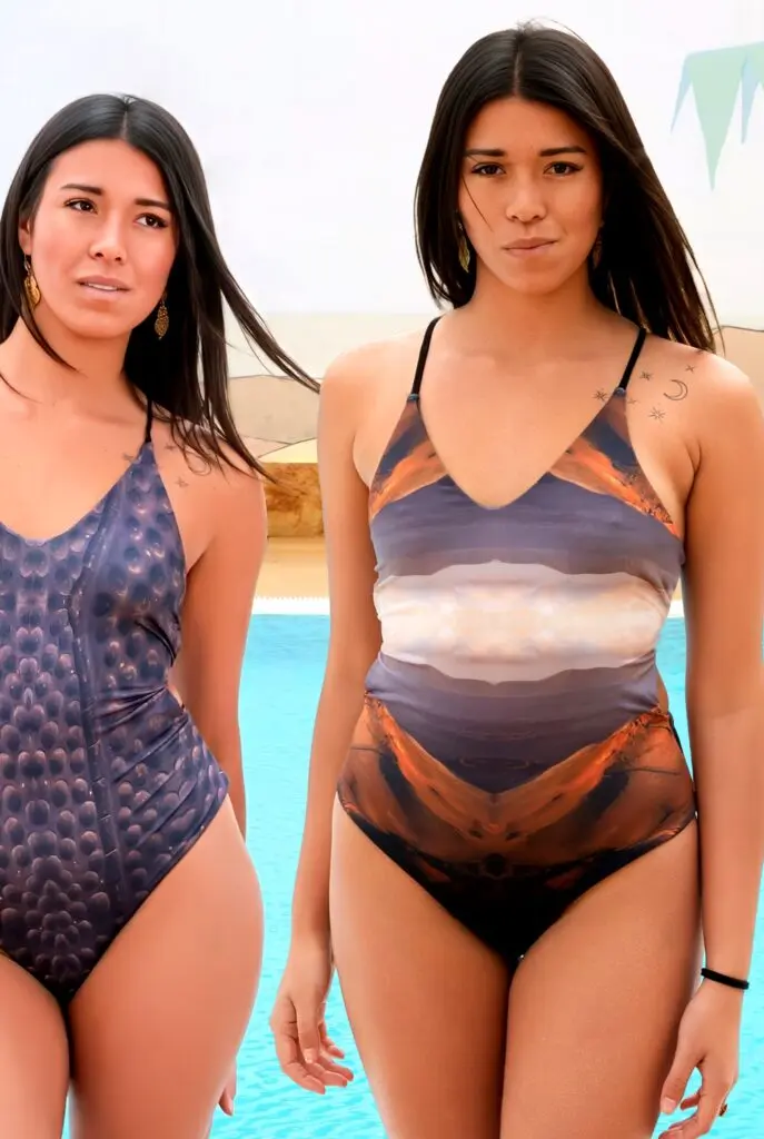 Dancer's Swimsuit - Lanzarote Combo 1 - Timanfaya side