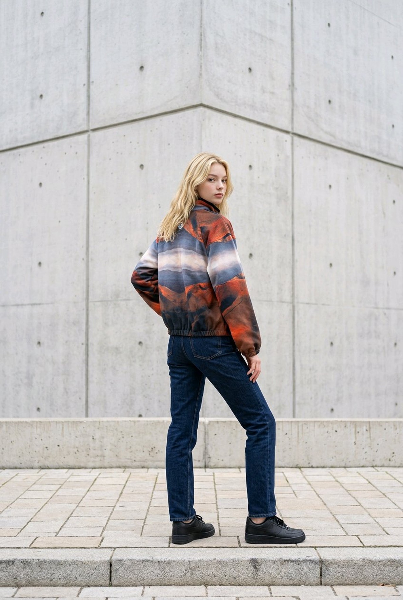 Fleece lanzarote timanfaya back2
