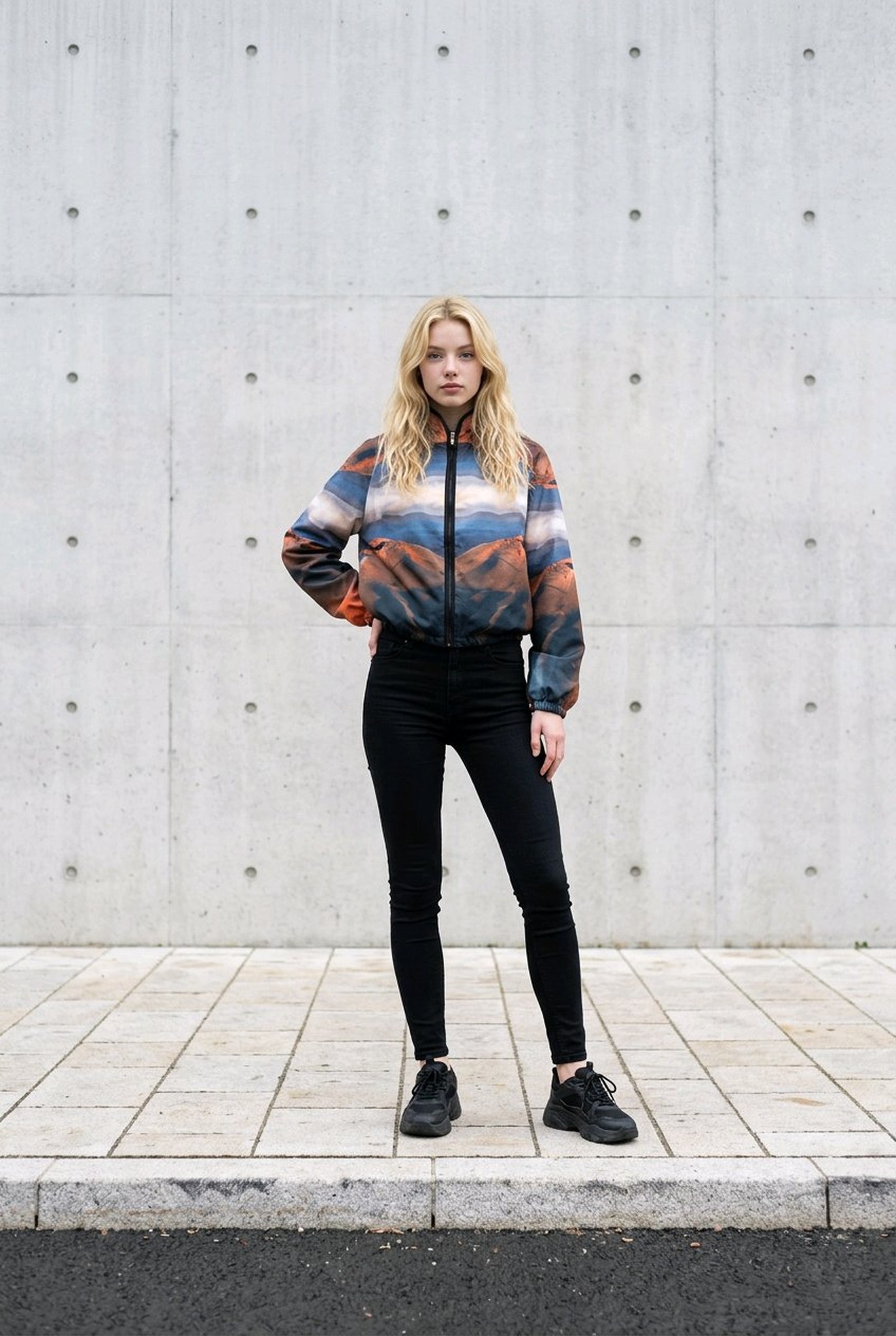 Fleece lanzarote timanfaya front2