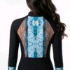 Long-Sleeved Swimsuit - LongSleeved fuerteventura esmeralda back
