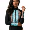 Long-Sleeved Swimsuit - LongSleeved fuerteventura esmeralda front