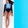 Long-Sleeved Circle Swimsuit - LongSleevedCircle fuerteventura esmeralda front2