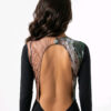 Long-Sleeved Circle Swimsuit - LongSleevedCircle lanzarote famaraplaya back