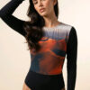 Long-Sleeved Circle Swimsuit - LongSleevedCircle lanzarote timanfaya front2