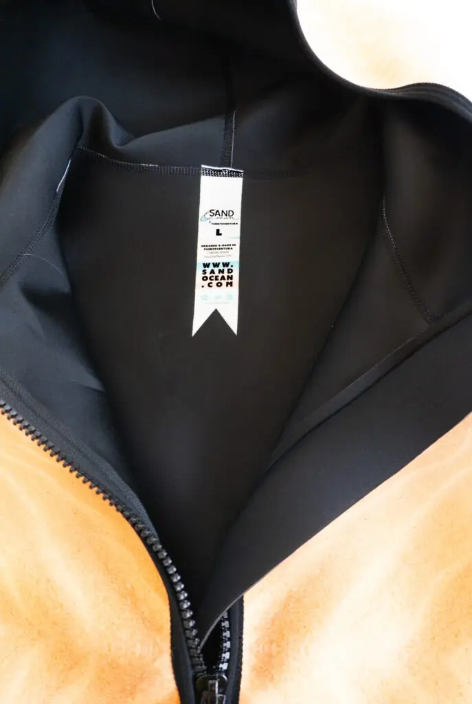 NeoHoodie fuerteventura sandocean detail