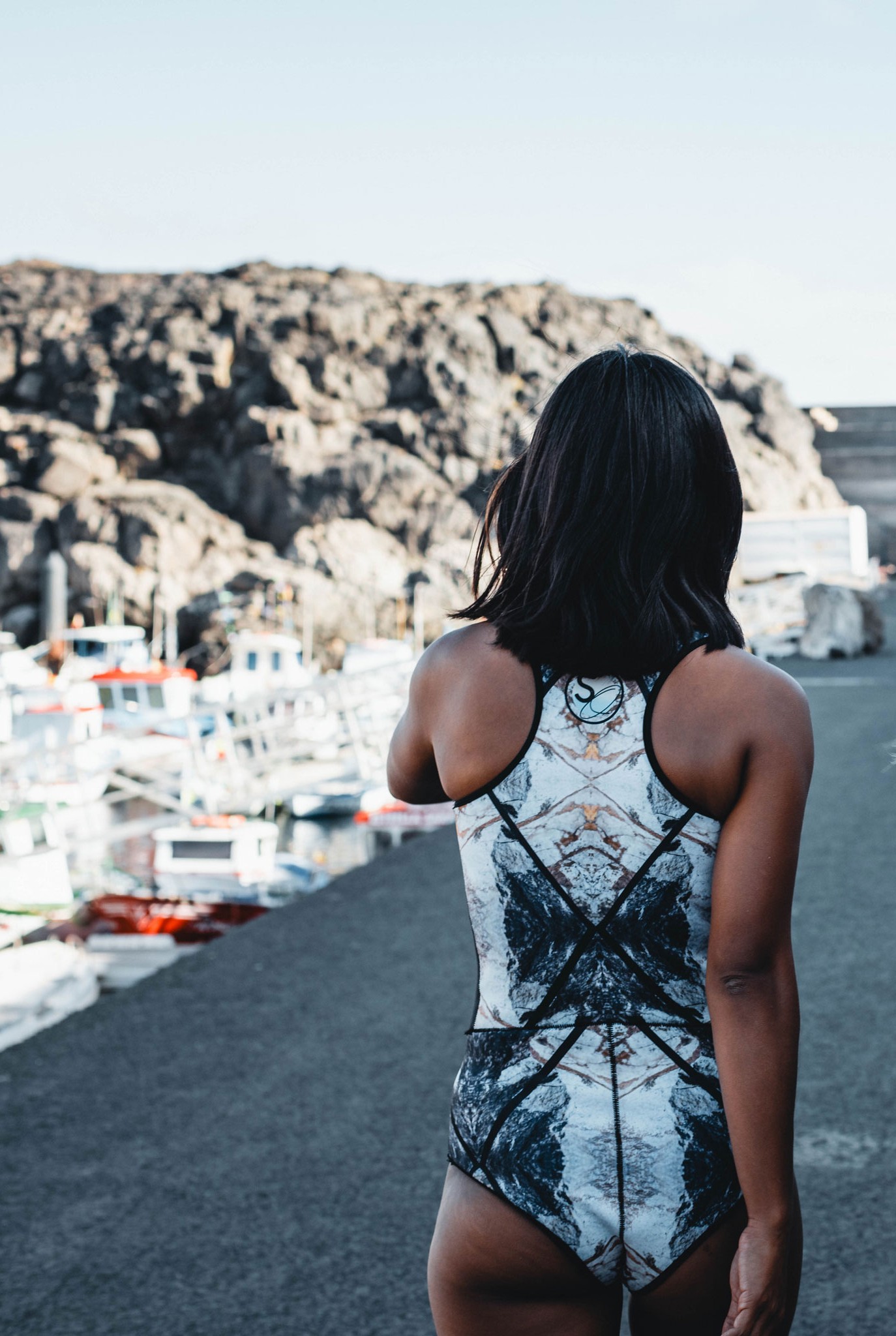 Summer fuerteventura trachyte back