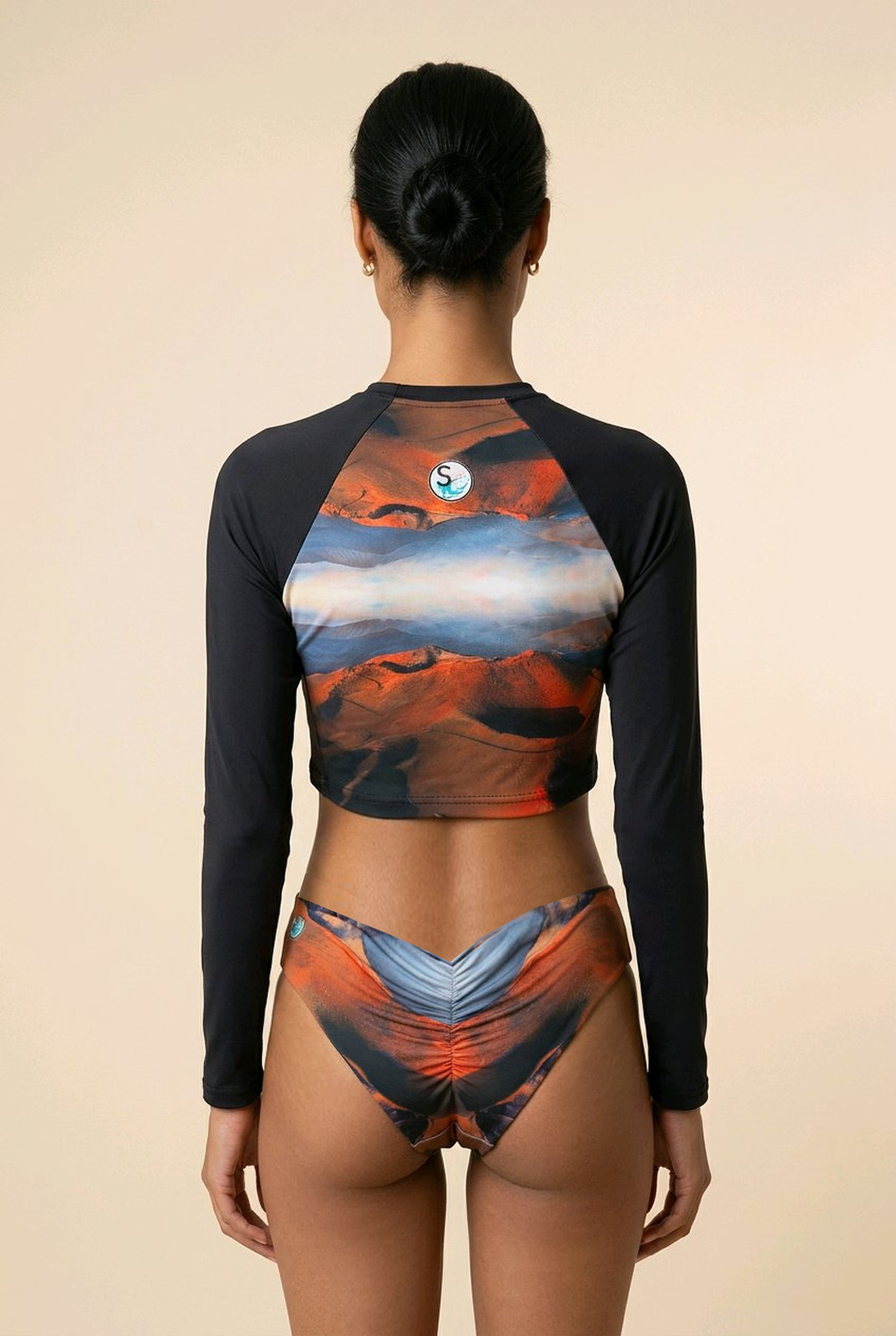 SurfTankTop lanzarote timanfaya back