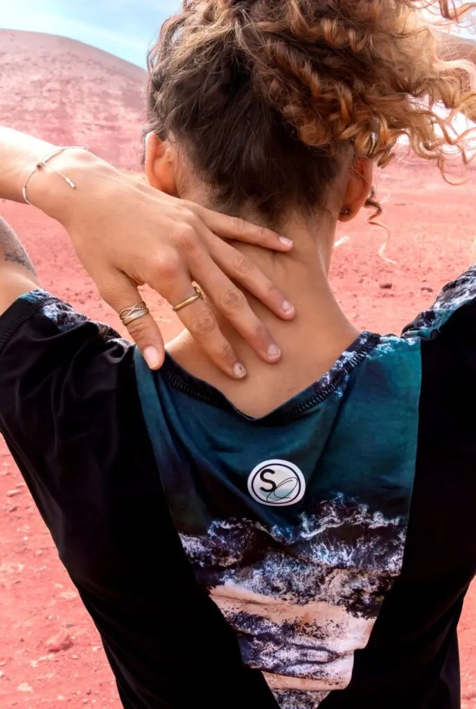 TriangleShirt fuerteventura corraplaya detail
