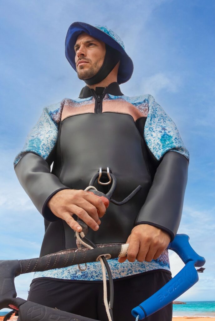 man HalfZip fuerteventura esmeralda front
