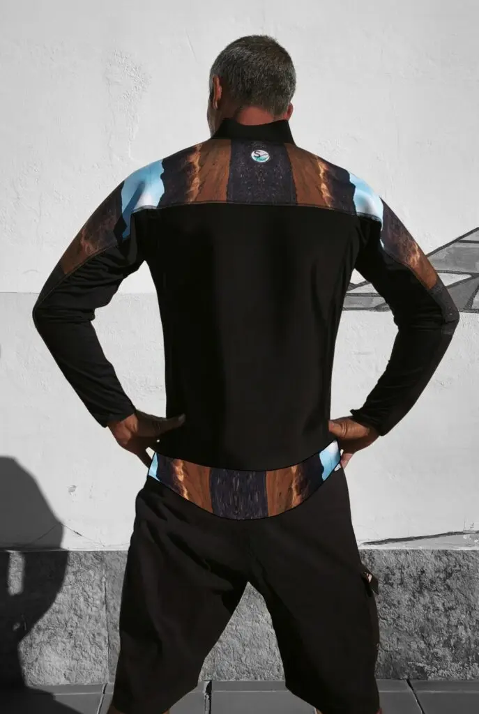 man HalfZip lanzarote riscodefamara back