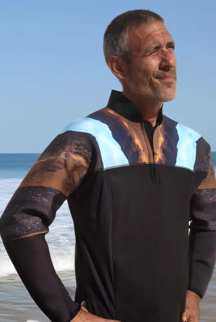 man HalfZip lanzarote riscodefamara front