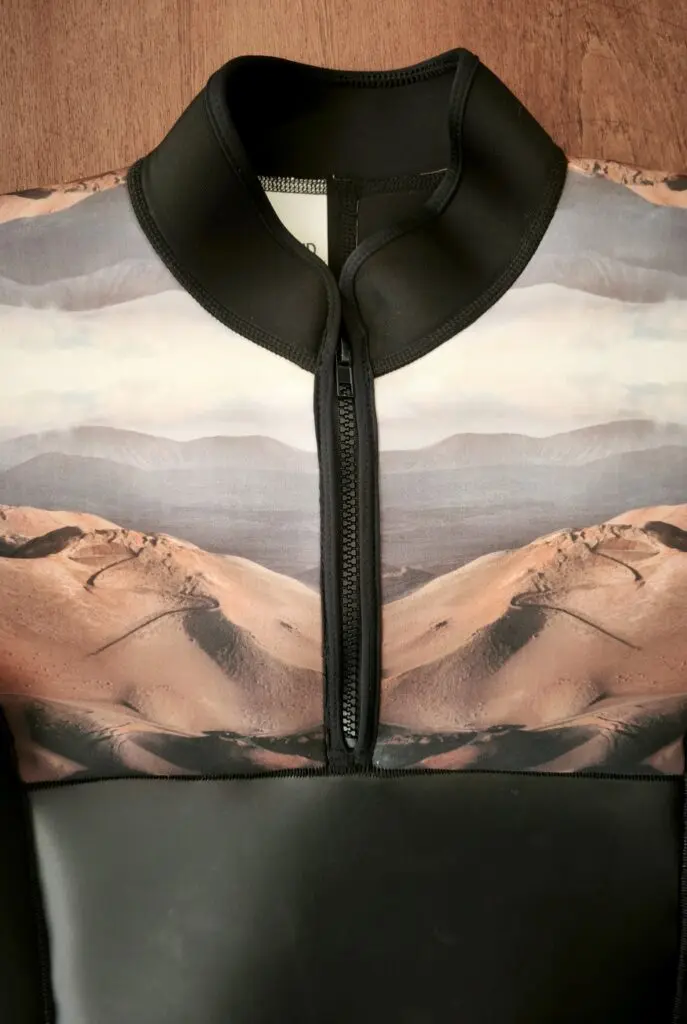 man HalfZip lanzarote timanfaya detail
