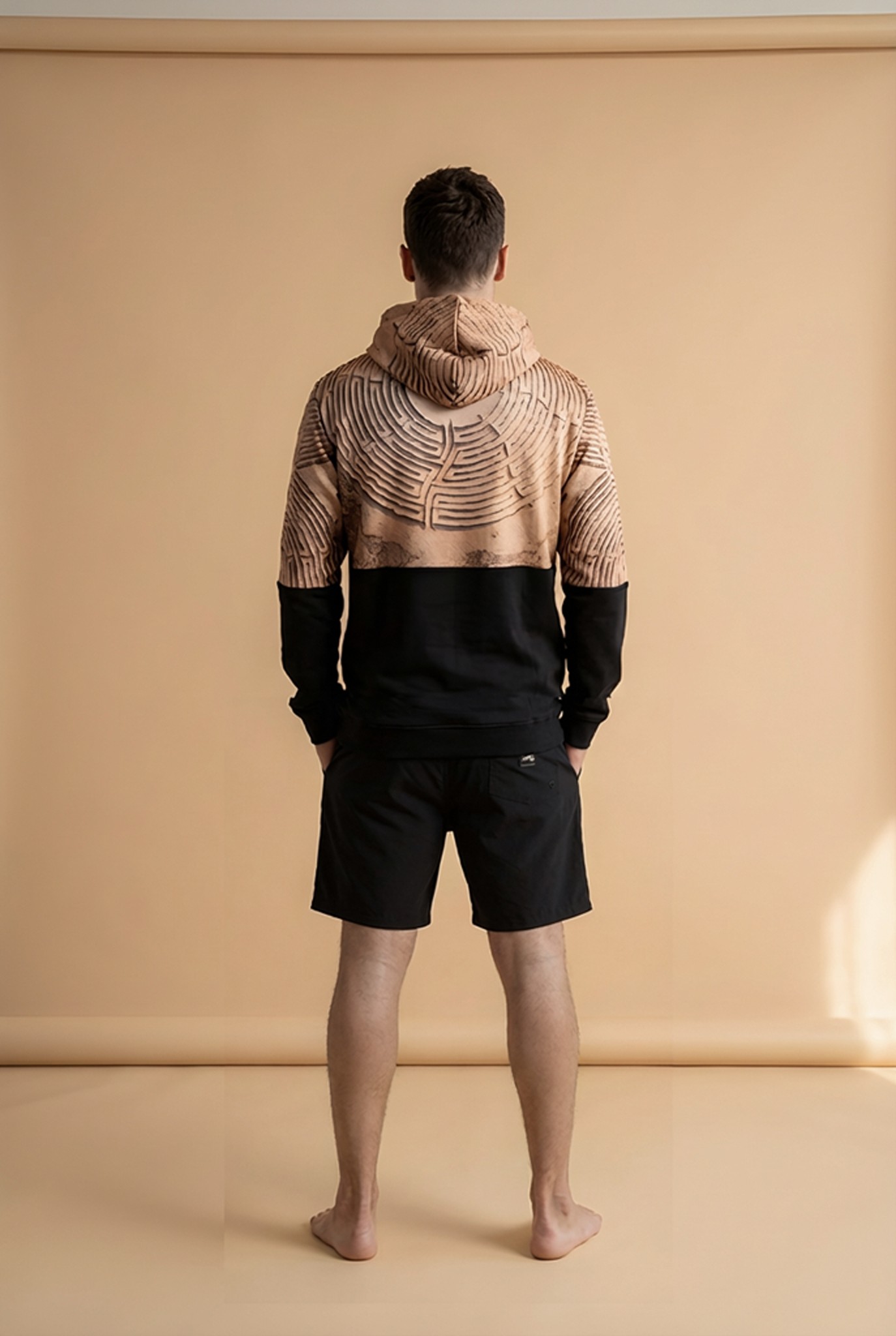 man ManJacket Fuerteventura Labyrinth back