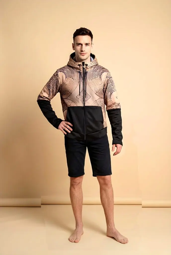 man ManJacket Fuerteventura Labyrinth front