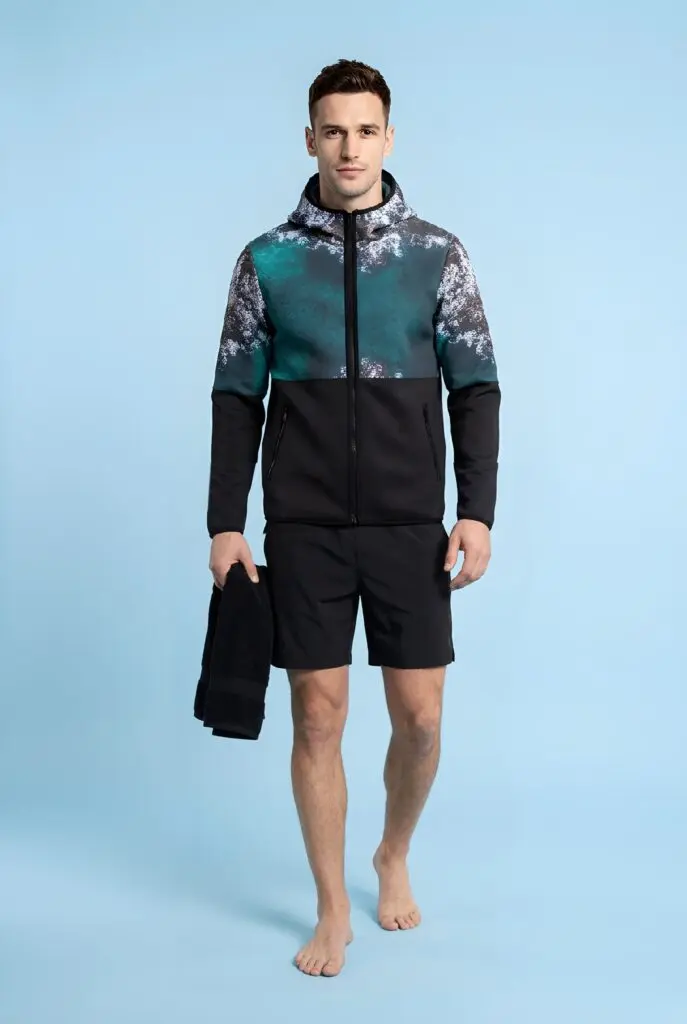 man NeoHoodie fuerteventura corraplaya front