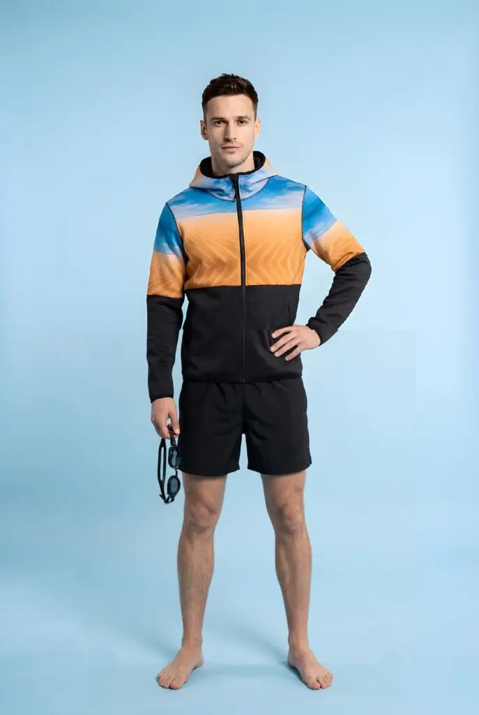 man NeoHoodie fuerteventura sandocean front