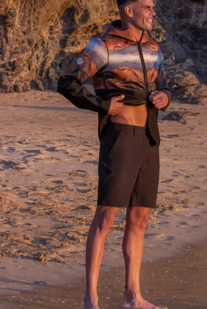 man NeoHoodie lanzarote timanfaya front